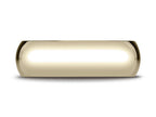 Benchmark® 14k Gold 7mm Slightly Domed Standard Comfort-fit Ring