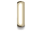 Benchmark® 18k Gold 7mm Slightly Domed Standard Comfort-fit Ring