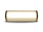 Benchmark® 10k Gold 8mm Slightly Domed Standard Comfort-fit Ring