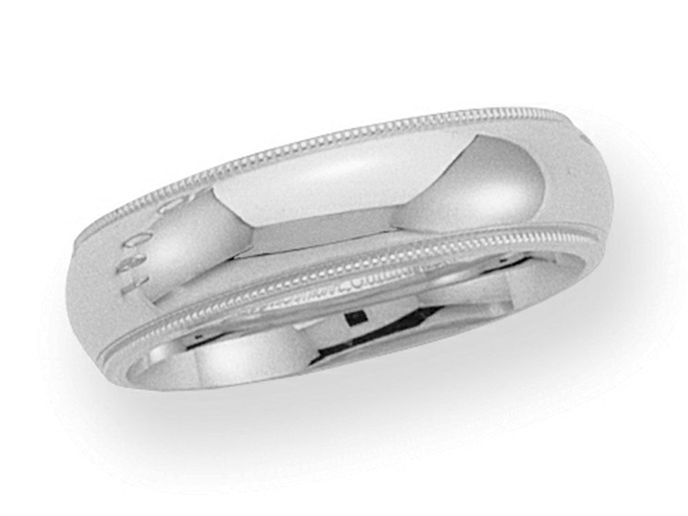 Benchmark® 6mm Comfort Fit Solid Wedding Band / Ring