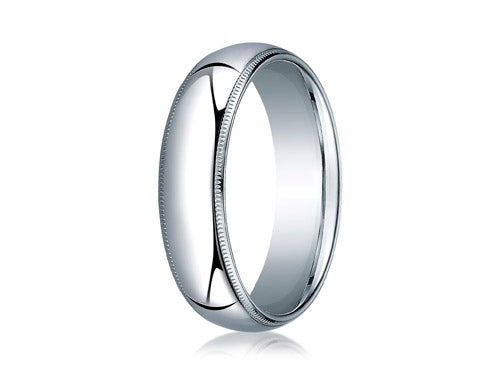 Benchmark® 6mm Comfort Fit Solid Wedding Band / Ring