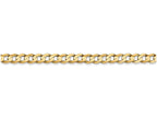 FJC Finejewelers 22 Inch 14k Yellow Gold 3.8mm Concave Curb Chain Necklace