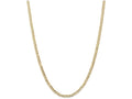 FJC Finejewelers 22 Inch 14k Yellow Gold 3.8mm Concave Curb Chain Necklace