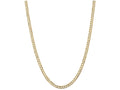 FJC Finejewelers 8 Inch 14k Yellow Gold 4.5mm Open Concave Curb Chain Bracelet