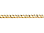 FJC Finejewelers 16 Inch 14k Yellow Gold 5.25mm Open Concave Curb Chain Necklace