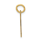 FJC Finejewelers 14k Yellow Gold Small Polished Elongated 1 Charm