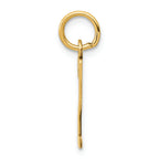 FJC Finejewelers 14k Yellow Gold Small Polished Elongated 2 Charm