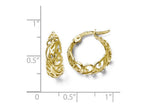 FJC Finejewelers 10k Polished Hinged Hoop Earrings