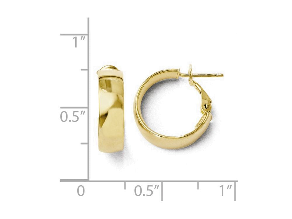 FJC Finejewelers 10k Polished Hoop Earrings