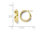 FJC Finejewelers 10k Polished Hoop Earrings