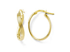 FJC Finejewelers 10k Polished Hinged Hoop Earrings