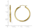 FJC Finejewelers 10k Polished Hinged Hoop Earrings