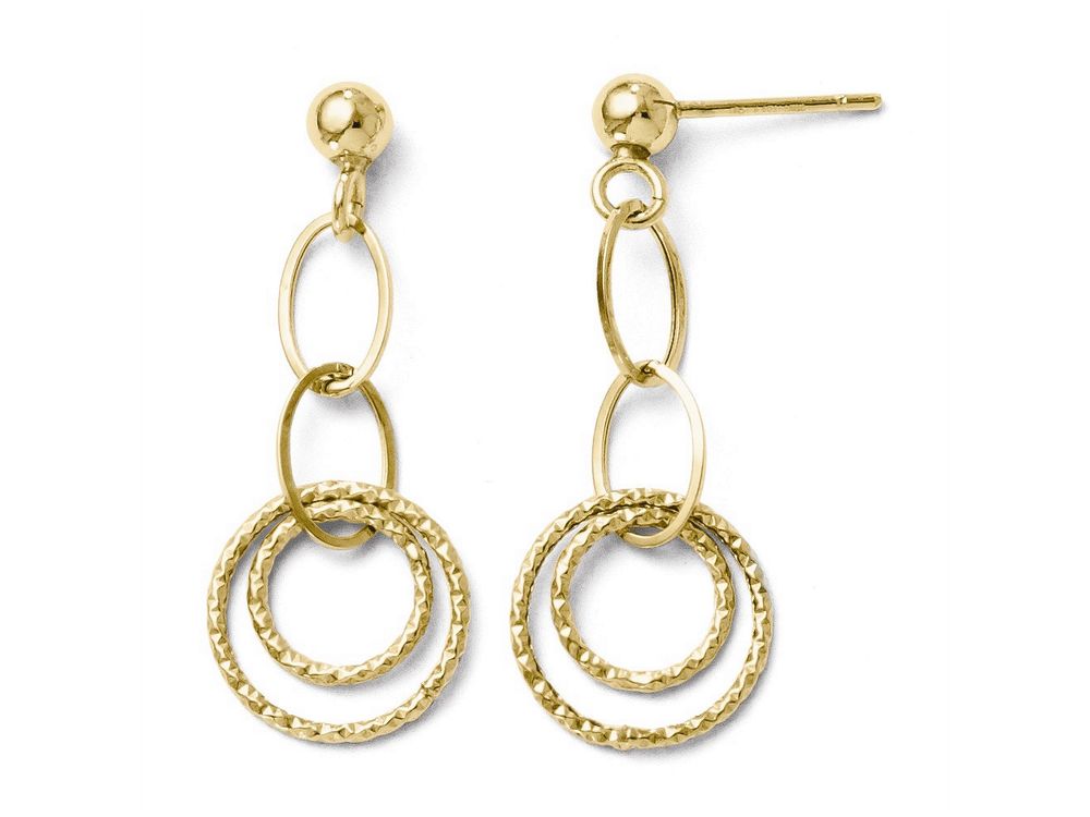 FJC Finejewelers 10k Post Dangle Earrings