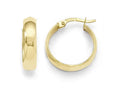 FJC Finejewelers 10k Polished Hinged Hoop Earrings