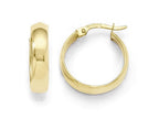 FJC Finejewelers 10k Polished Hinged Hoop Earrings