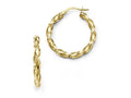 FJC Finejewelers 10k Polished Twisted Hoop Earrings