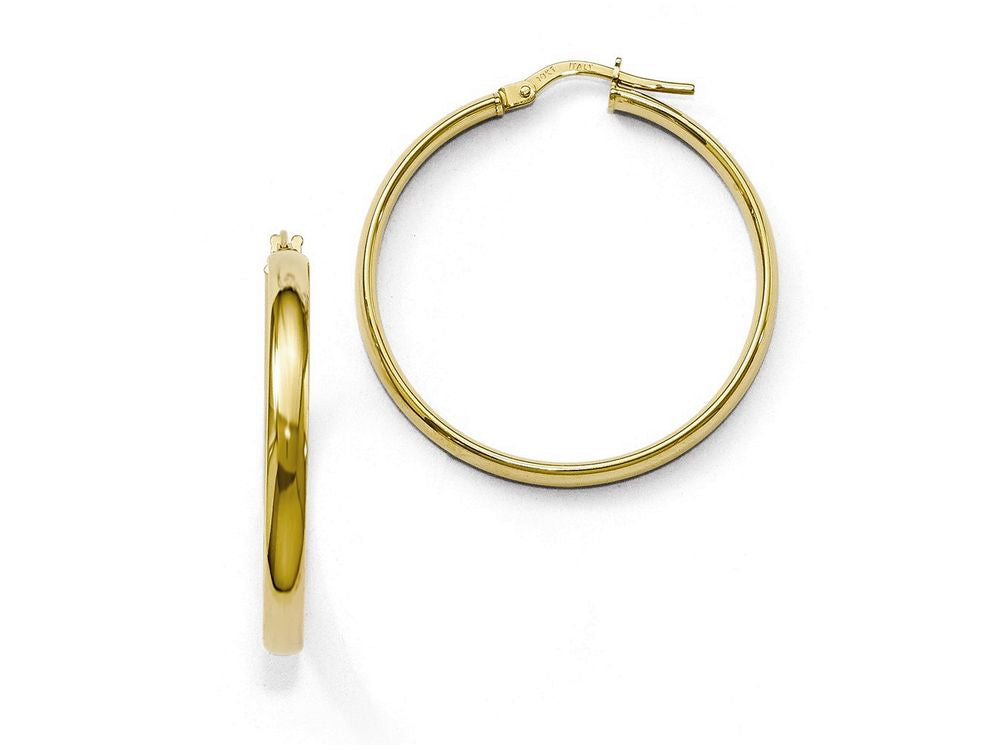 FJC Finejewelers 10k Gold Polished Hoop Earrings