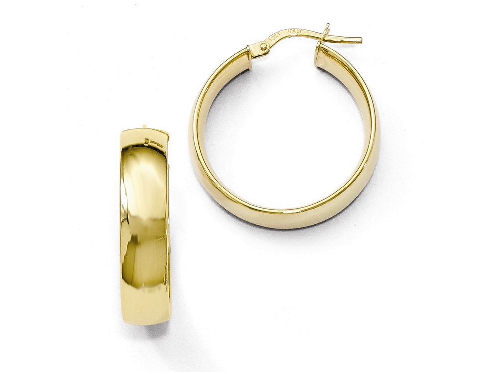FJC Finejewelers 10k Polished Hoop Earrings