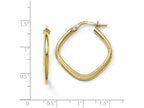 FJC Finejewelers 10k Polished Square Hoop Earrings