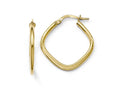 FJC Finejewelers 10k Polished Square Hoop Earrings