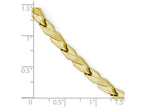 FJC Finejewelers 10k Polished And Brushed Bracelet