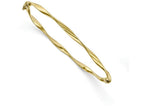FJC Finejewelers 10k Polished Hinged Bangle
