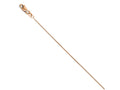 FJC Finejewelers 14k Rose Gold .8mm Baby Wheat Chain Necklace