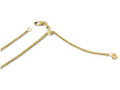 FJC Finejewelers 14k Yellow Gold Adjustable Semi Solid Chain Necklace