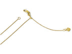 FJC Finejewelers 14k Yellow Gold Adjustable Cable Chain Necklace