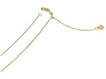 FJC Finejewelers 14k Yellow Gold Adjustable .7mm Baby Box Chain Necklace