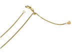 FJC Finejewelers 14k Yellow Gold Adjustable 1mm Bright Cut Wheat Chain Necklace