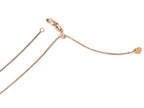 FJC Finejewelers 14k Rose Gold Adjustable .8mm Box Chain Necklace