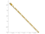 FJC Finejewelers 14k Yellow Gold 3.25mm Flat Figaro Chain Necklace