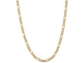 FJC Finejewelers 14k Yellow Gold 5.25mm Flat Figaro Chain Bracelet