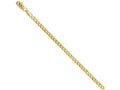 FJC Finejewelers 14k Yellow Gold 2.9mm Beveled Curb Chain Necklace