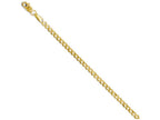 FJC Finejewelers 14k Yellow Gold 2.9mm Beveled Curb Chain Necklace