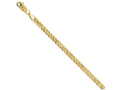 FJC Finejewelers 14k Yellow Gold 3.9mm Beveled Curb Chain Necklace