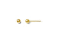 FJC Finejewelers 14k Yellow Gold Polished 3mm Ball Post Earrings