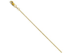 FJC Finejewelers 14k Yellow Gold Flat Cable Chain Necklace