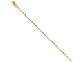 FJC Finejewelers 14k Yellow Gold 0.9 mm Snake Chain Necklace