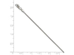 FJC Finejewelers 14k White Gold 1.5mm Wheat Chain Necklace