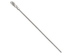 FJC Finejewelers 14k White Gold 1.5mm Wheat Chain Necklace