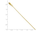 FJC Finejewelers 14k Yellow Gold 1mm Wheat Chain Necklace