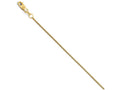 FJC Finejewelers 14k Yellow Gold Box W/lobster Chain Necklace