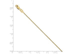 FJC Finejewelers 14k Yellow Gold Box W/lobster Anklet