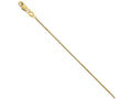 FJC Finejewelers 14k Yellow Gold Box W/lobster Anklet