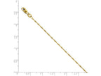 FJC Finejewelers 14k Yellow Gold Light Singapore Chain Necklace