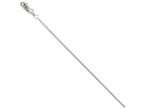 FJC Finejewelers 14k White Gold 1mm Wheat Chain Necklace
