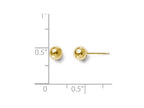 FJC Finejewelers 14k Yellow Gold Polished 5mm Ball Post Earrings