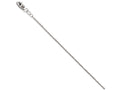 FJC Finejewelers 14k White Gold Sparkle Singapore Chain Necklace
